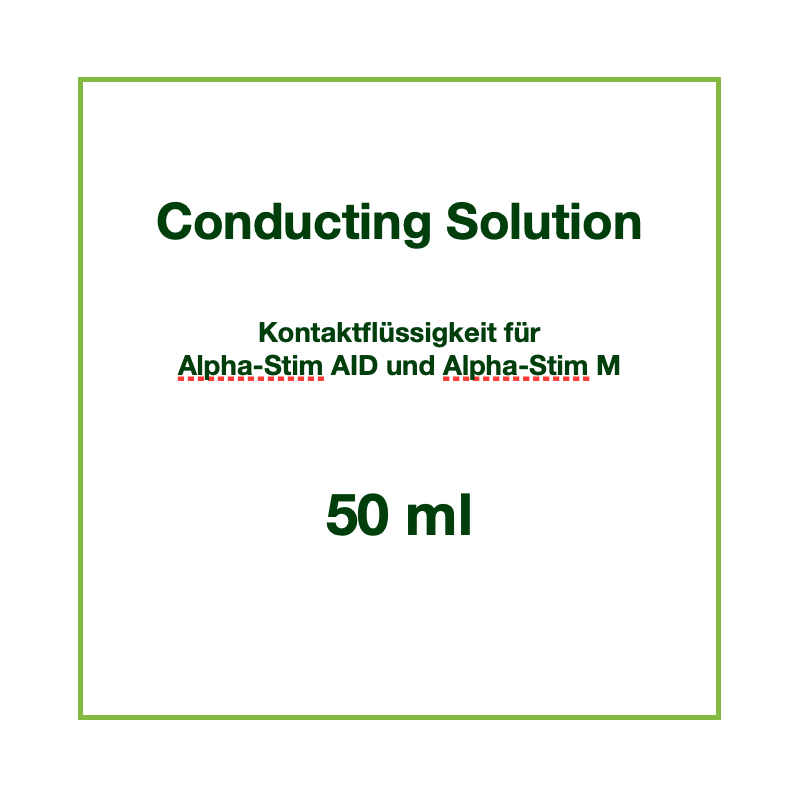 Alpha-Stim 50 ml Kontaktflüssigkeit für Ohrclips und Elektrodensticks